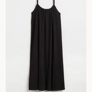 H&M Black Jersey Cotton Dress Size XS